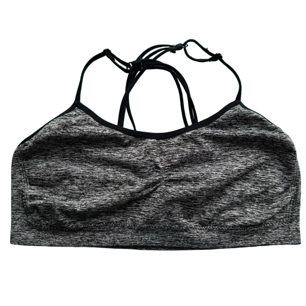 5/$30 Source Unknown Gray Sports Bra Minimalist Design Women’s M or L Activewear